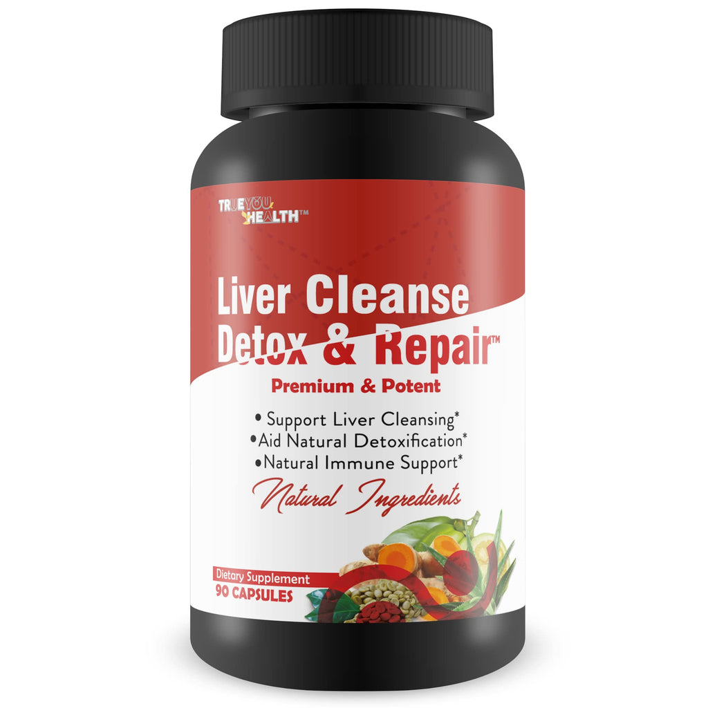 Generic Liver Cleanse Detox & Repair Herbal Supplement - Capsules