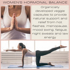 Herbal-avRay Hormone Balance for Women - 90 Vegetarian Capsules - image 2
