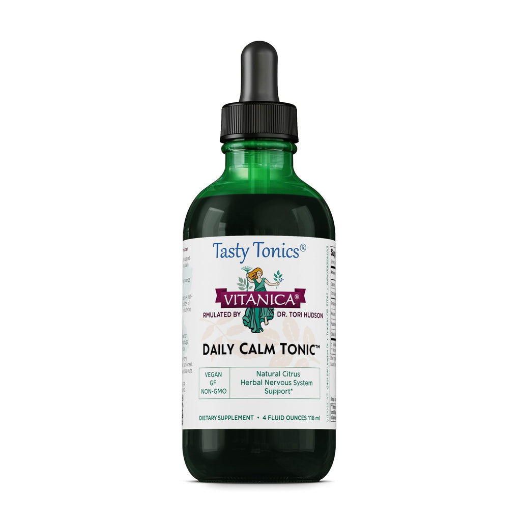 Vitanica Daily Calm Tonic, Nervous System Support, Vegan