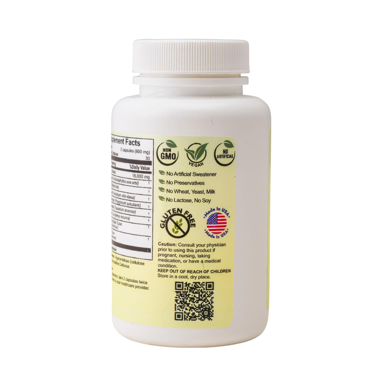 Green Help Urino Defense Herbal Supplement - 60 Vegan Capsules - image 4