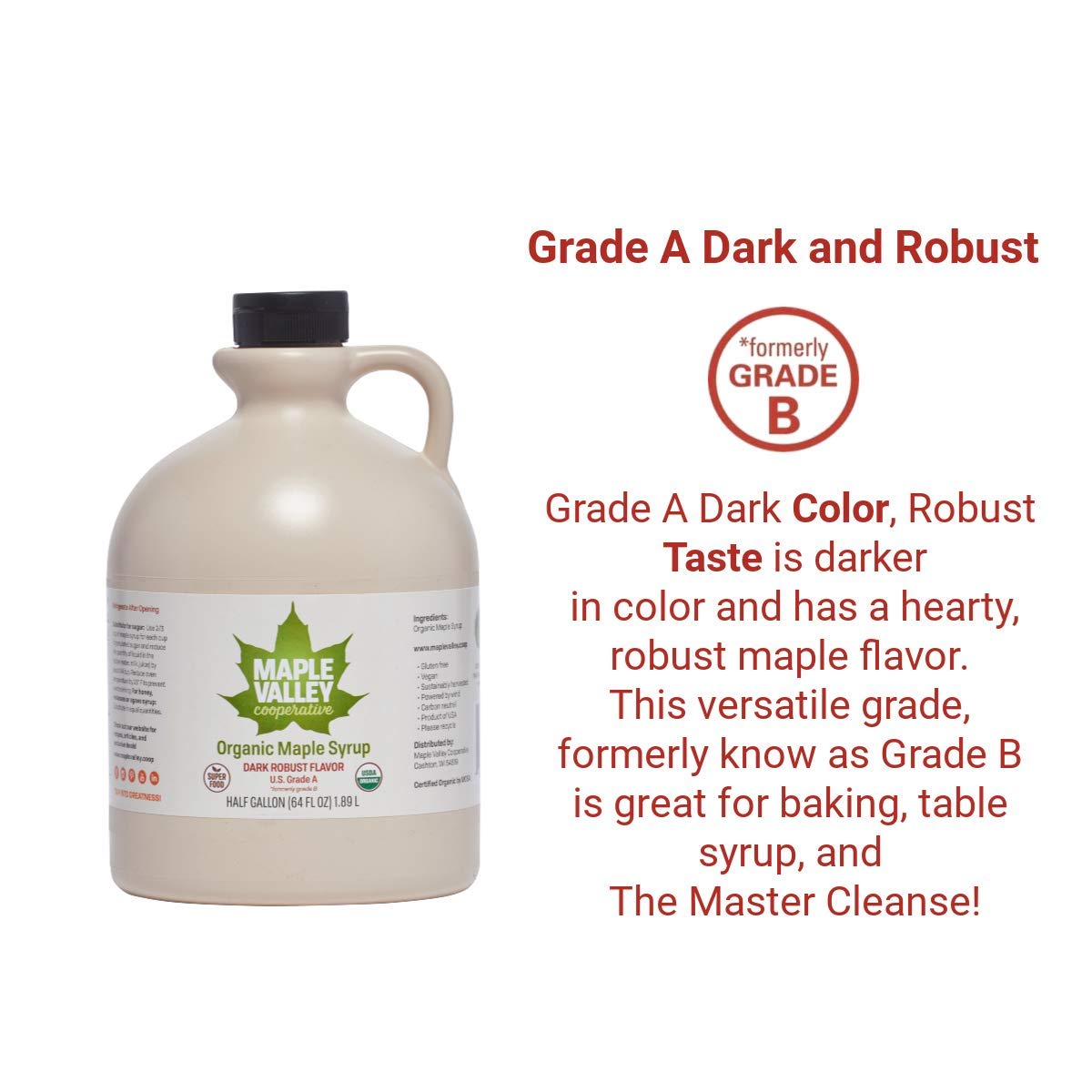 Maple Valley Organic Master Cleanse Lemonade Detox/Kit 10 Day - image 3