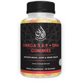 Iman Vitamins Halal Omega 3 Gummies with DHA, Plant Based - 60 Count