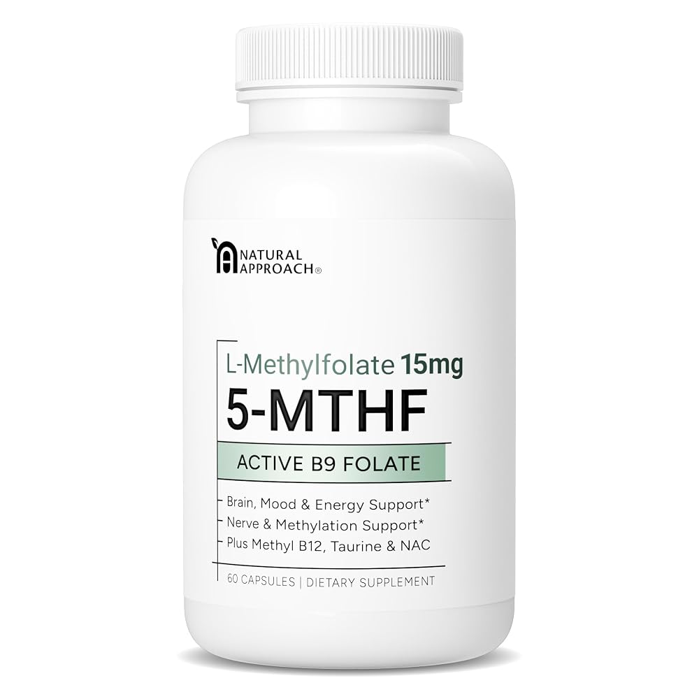 Natural Approach L-Methylfolate 15mg