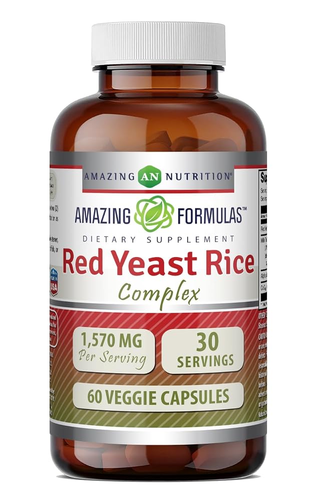 Amazing Formulas Red Yeast Rice Complex 1570 mg per Serving