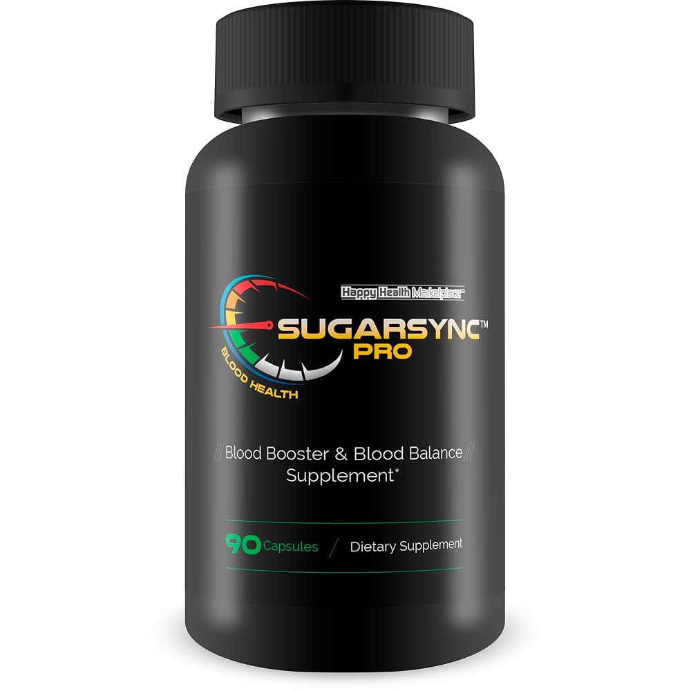 Happy Health Marketplace Sugar Sync Pro Blood Health - 90 Capsules