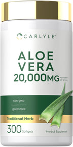 Carlyle Aloe Vera Softgel Capsules - 300 Count