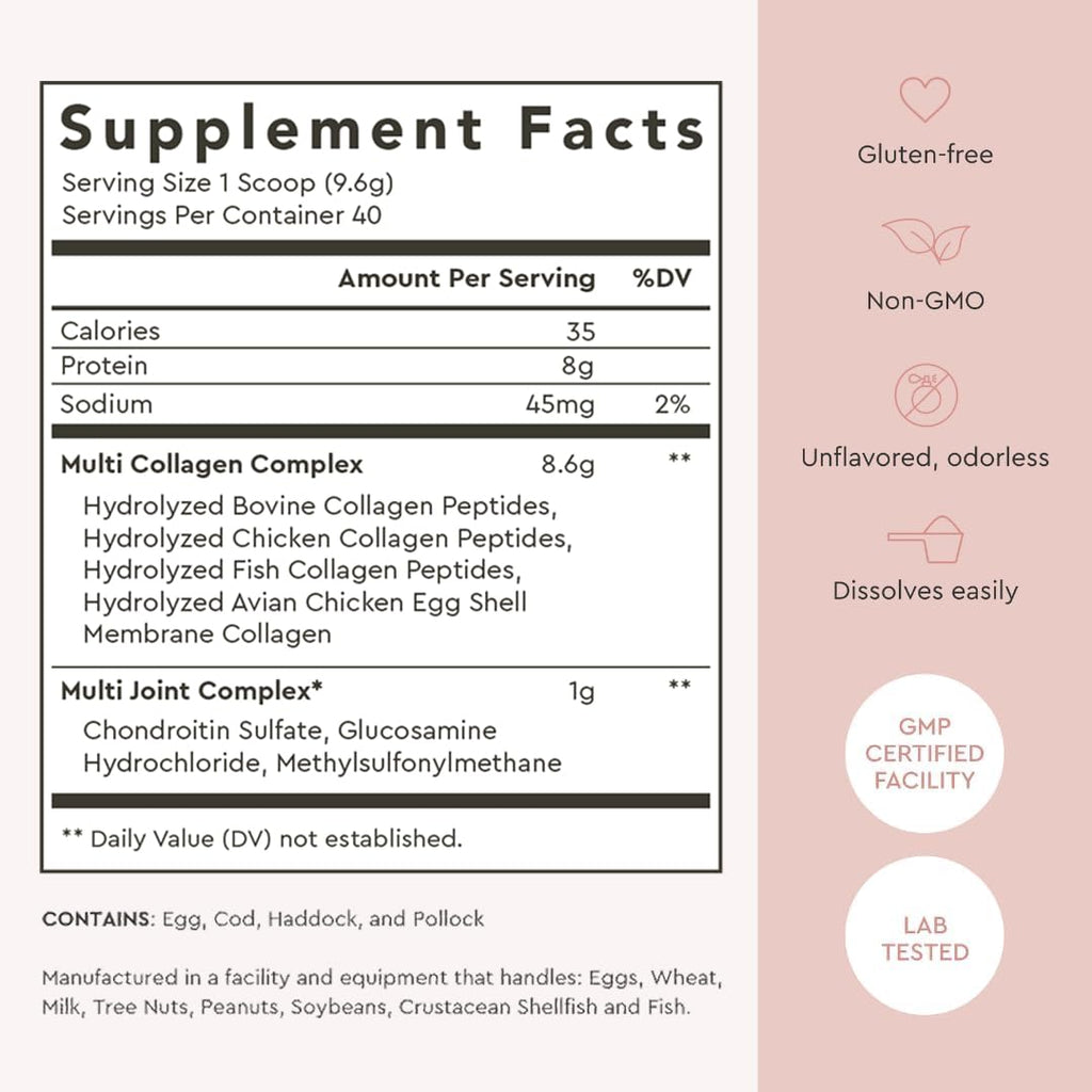 Alaya Naturals Multi Collagen Powder - 5 Types - 40 Servings - image 2