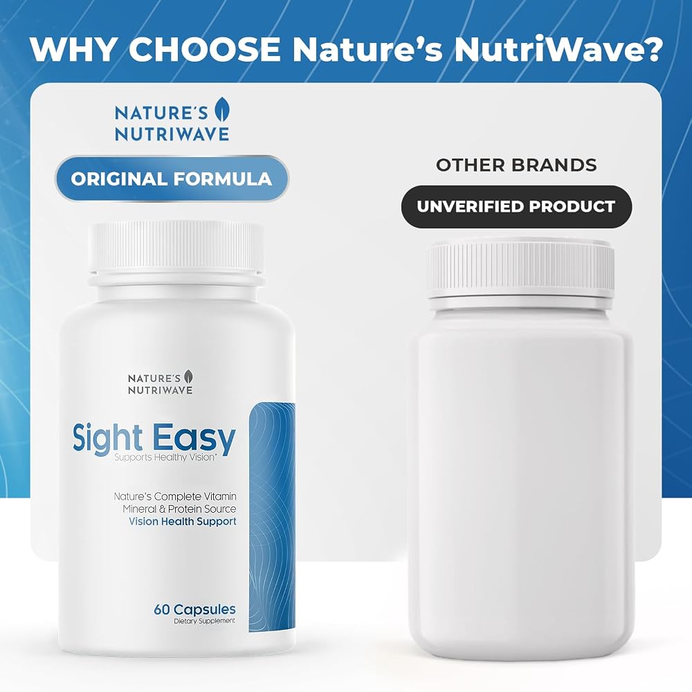Nature's NutriWave Sight Easy Lutein & Zeaxanthin Eye Support - 360 Capsules - image 6