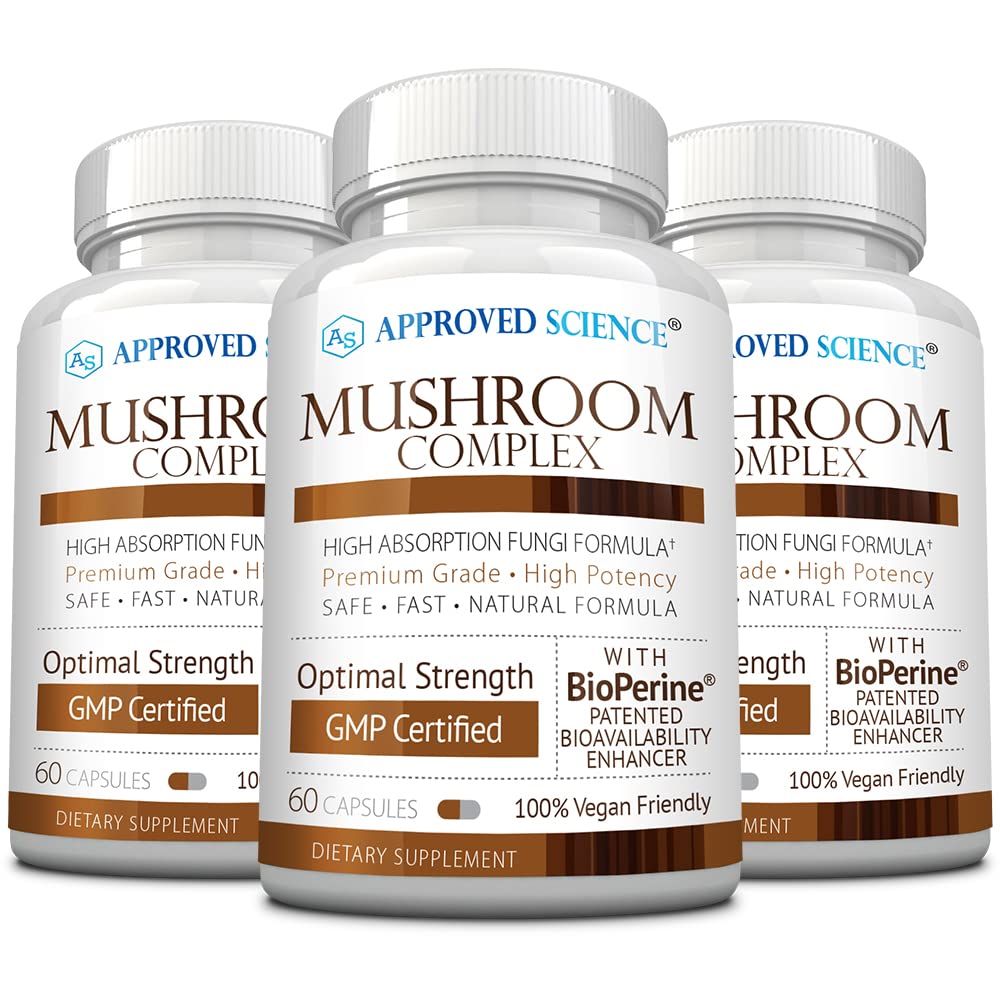Approved Science® Mushroom Complex - 60 Capsules
