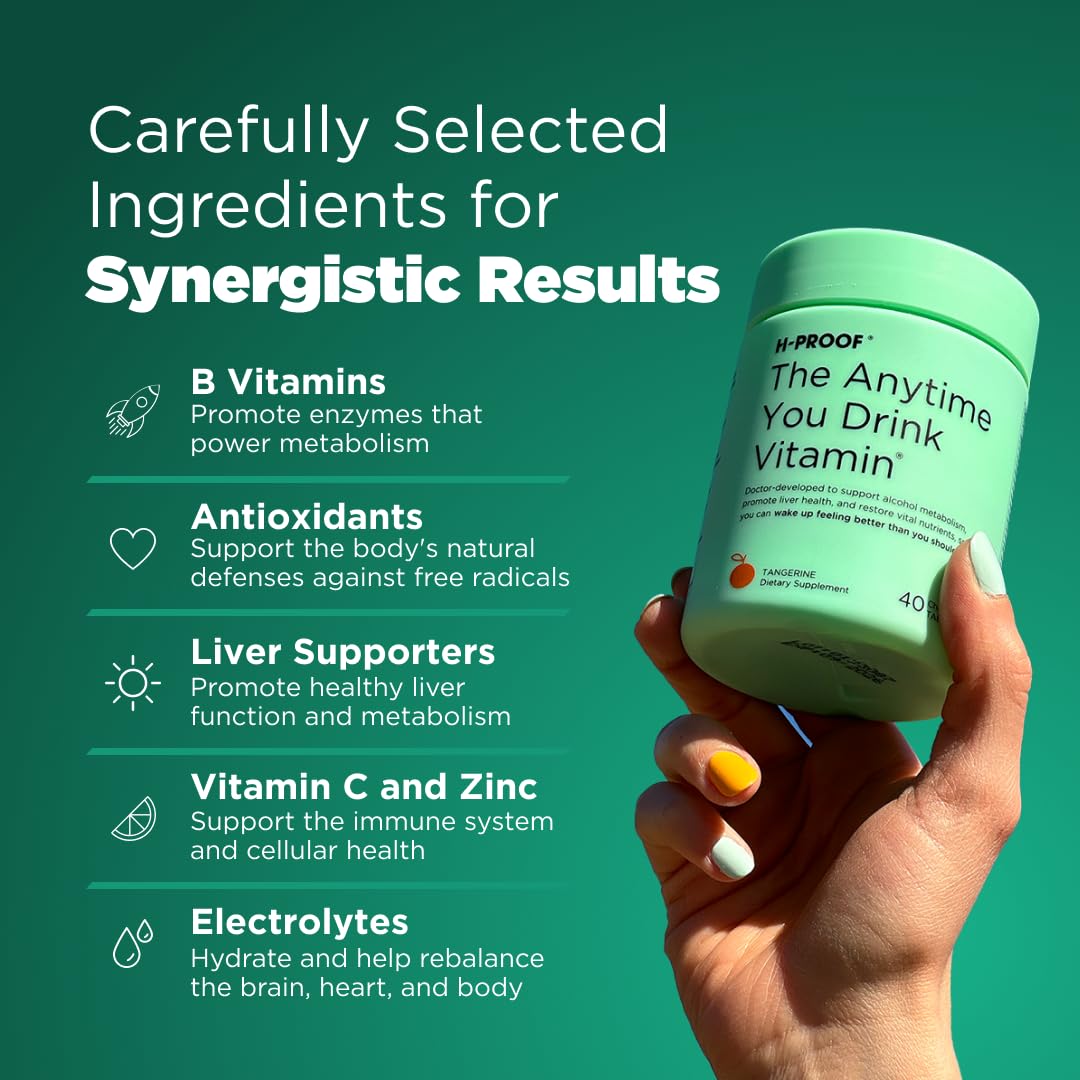 H-PROOF The Anytime You Drink Vitamin