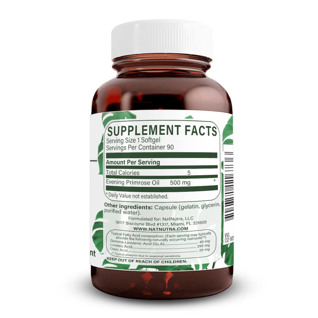 Natural Nutra Evening Primrose Oil Supplement 500 mg Parent