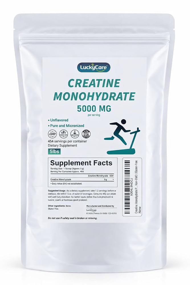 Luckycare Creatine Monohydrate Powder