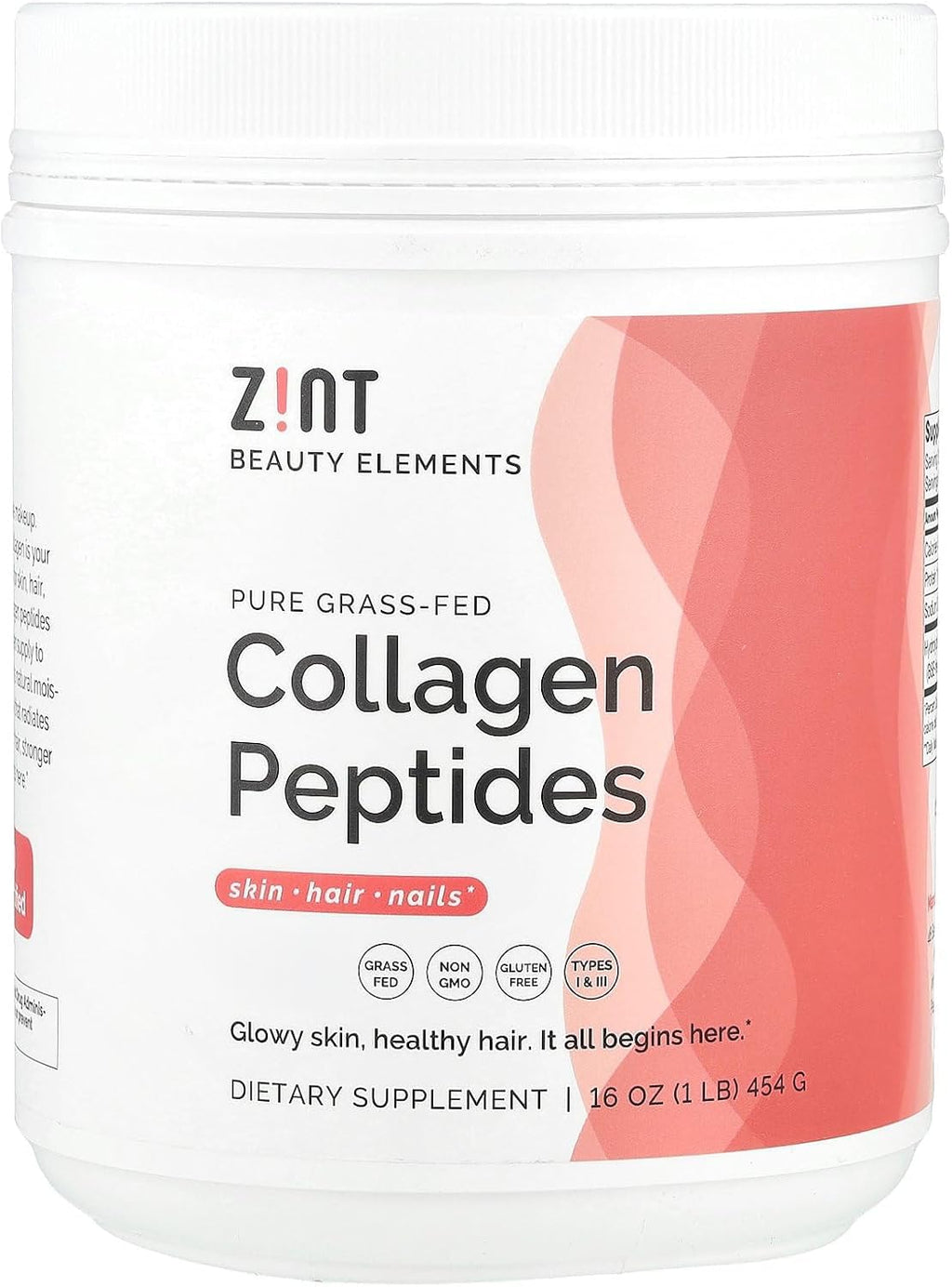 Zint Collagen Peptides Powder - 10 oz