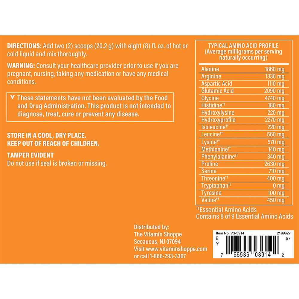 The Vitamin Shoppe Collagen Peptides Plus Powder - 20 oz - image 3