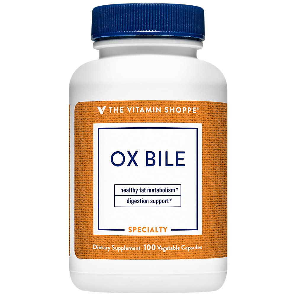 The Vitamin Shoppe Bile Bovine Digestive Support - 100 Capsules