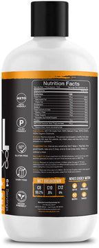Intentionally Bare Organic Pure 99.2% C8 MCT Oil - Keto