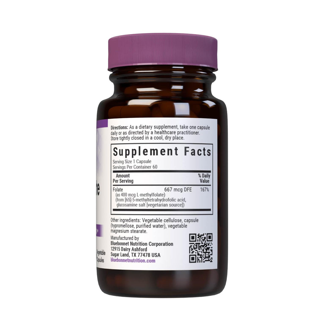 BlueBonnet Nutrition CellularActive Methylfolate 400 mcg - image 2