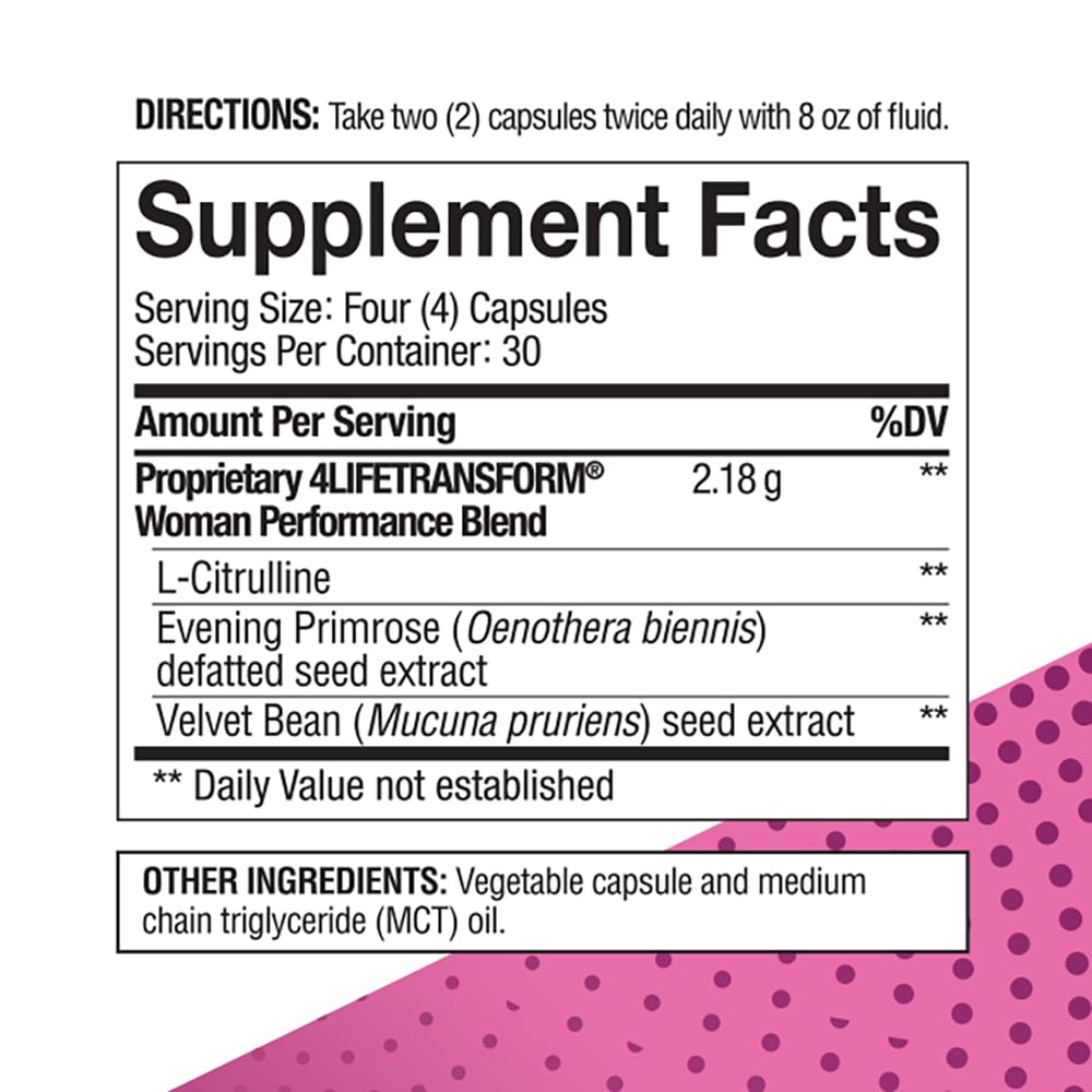 4Life Transform Woman Wellness Support - 120 Capsules - image 7