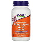 NOW Foods Alpha Lipoic Acid 600 mg - 60 Vegetable Capsules