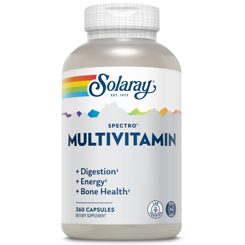 SOLARAY Spectro Multivitamin Iron Free - 360 Capsules