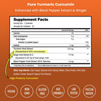 NutraChamps Turmeric Gummies with Ginger & Black Pepper Extract - 60 Count - image 2