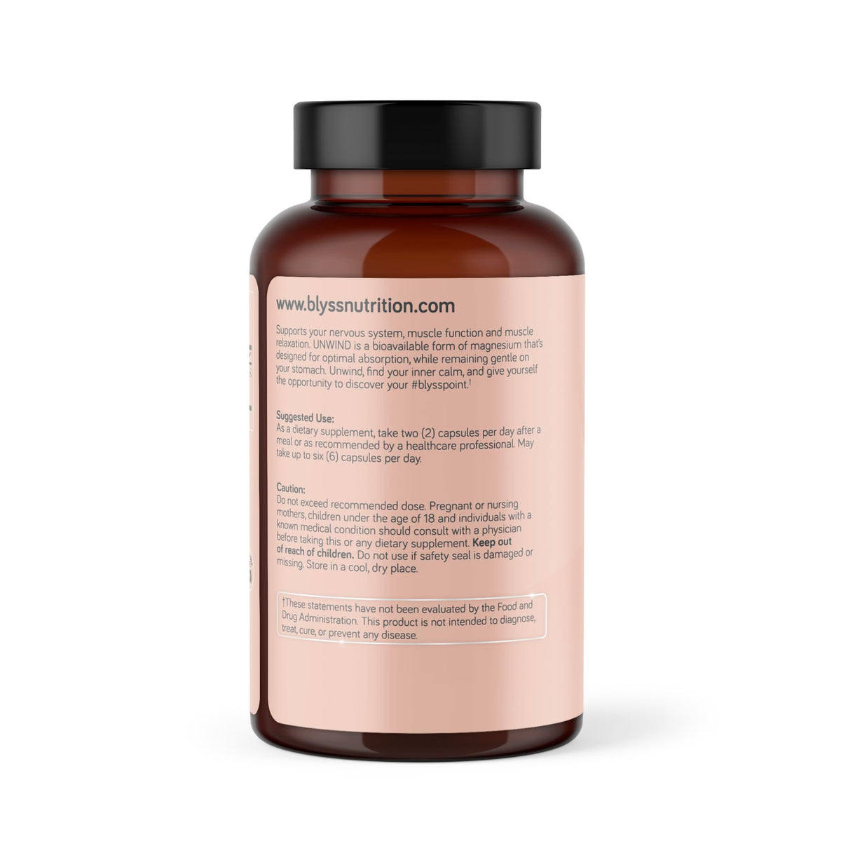 BLYSS Nutrition Magnesium Bisglycinate 200mg Capsules for Sleep & Mood - image 9