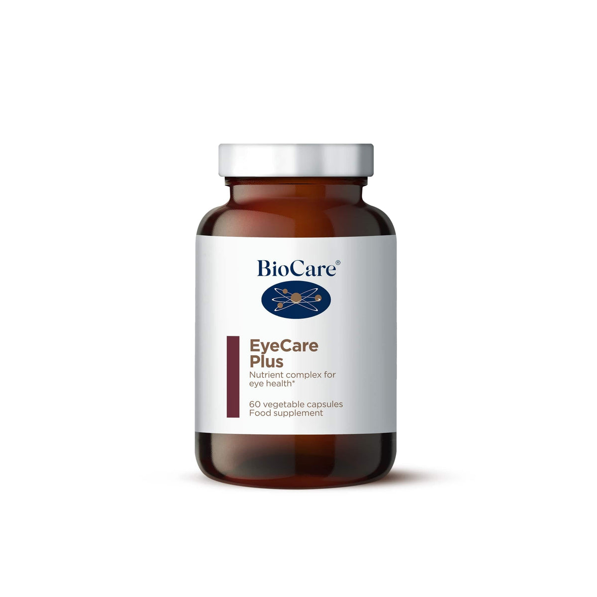 Biocare EyeCare Plus Vitamin A & Bilberry - 60 Vegetarian Capsules