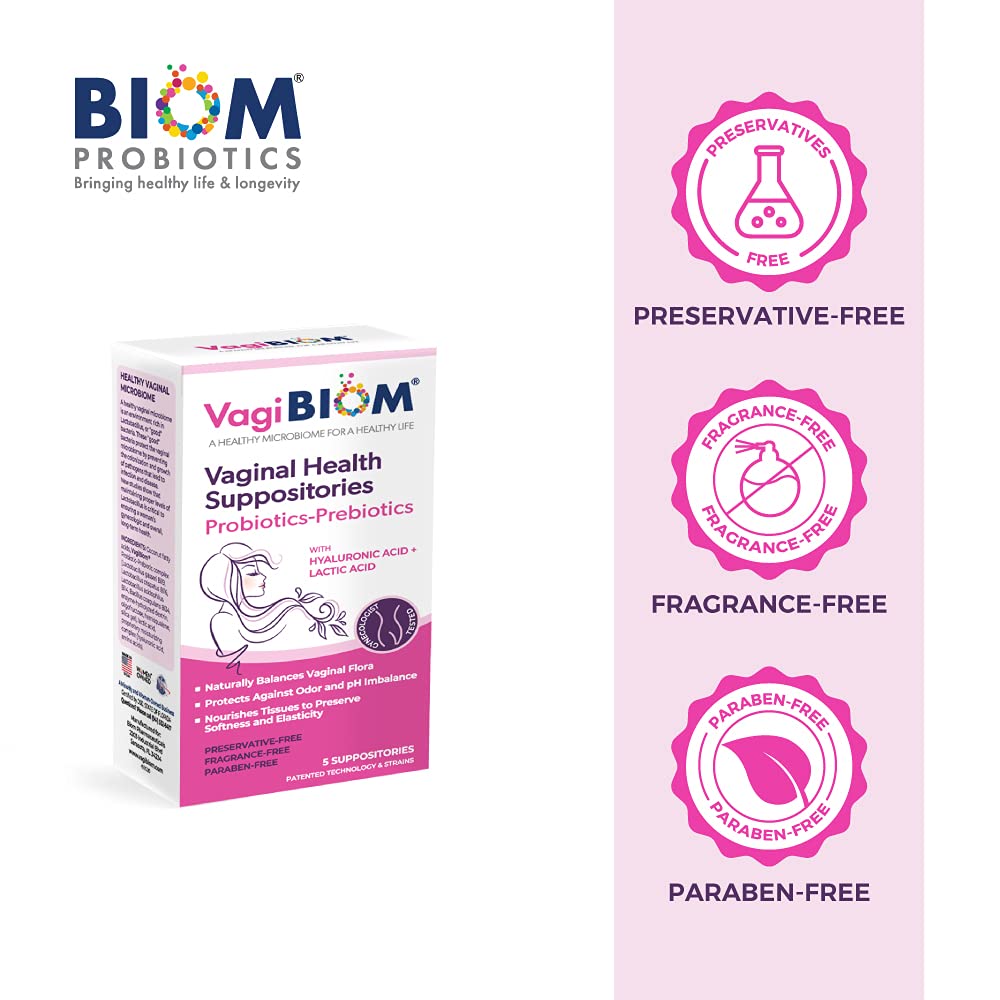 VagiBiom Lactobacillus Suppository for Flora Balance - 1 Count - image 5
