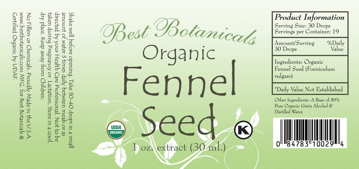 Best Botanicals Fennel Seed Extract - 1 Fl Oz - image 5