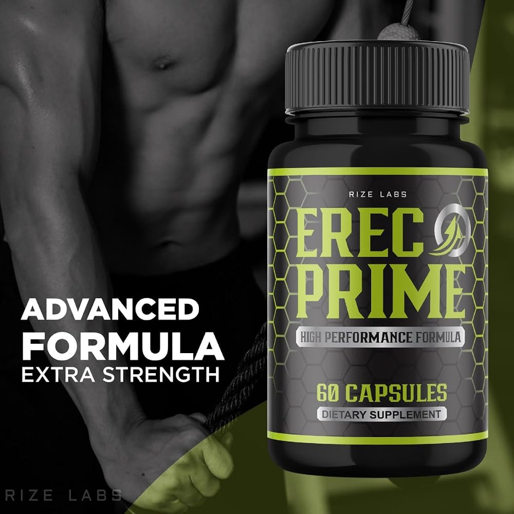 Rize Labs Erec Prime All-Natural Herbal Support for Men - 180 Capsules - image 3