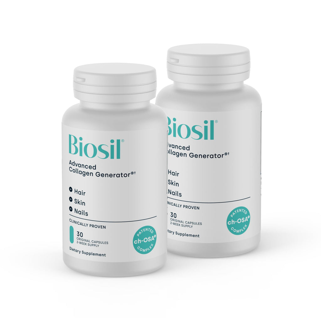 Biosil Collagen Generator - Pack of 2 - with Patented ch-OSA Complex