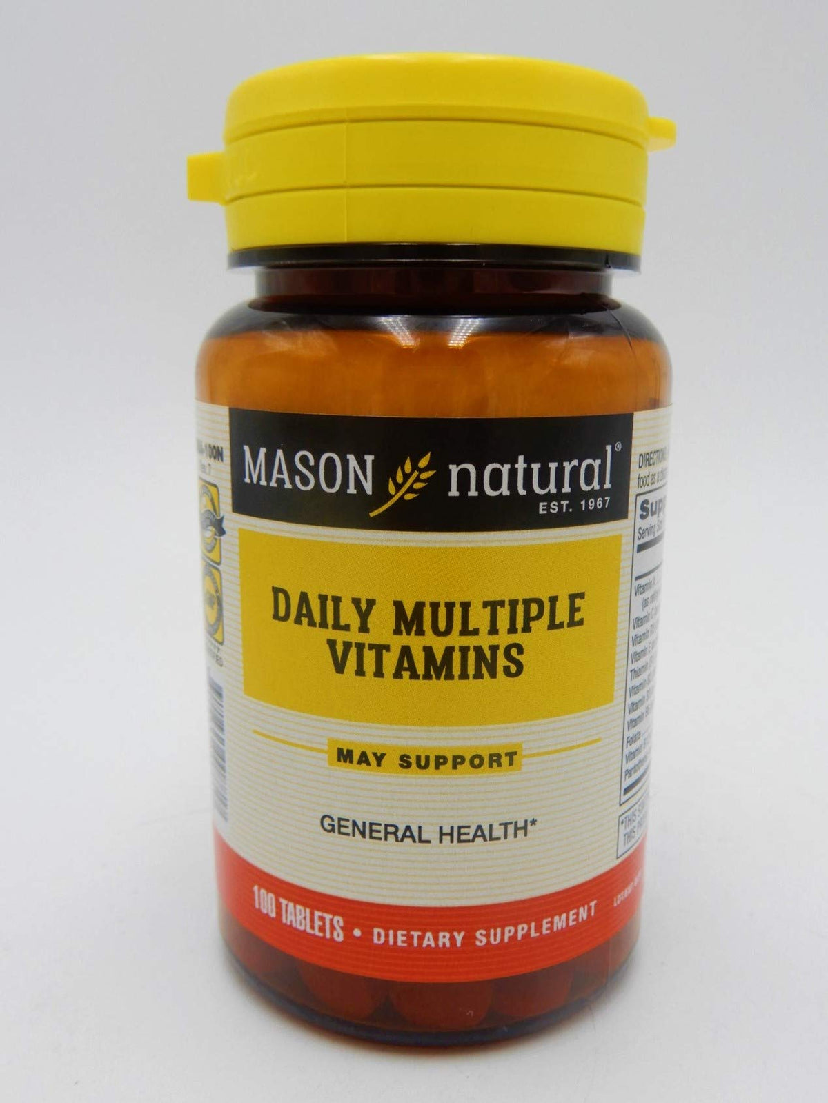 Mason Vitamin Daily Multiple Vitamins Multimineral - 400 Tablets