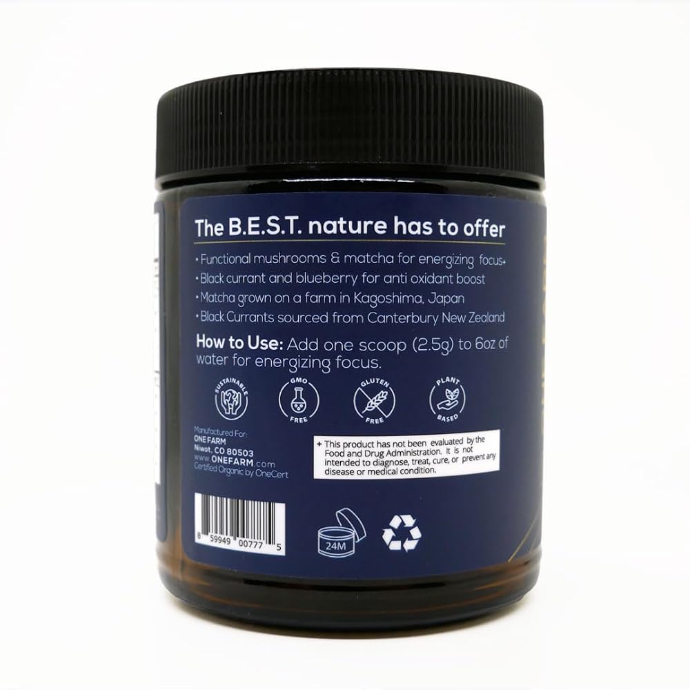 One Farm Energizing Focus Powder Blend - 45 Servings - image 2