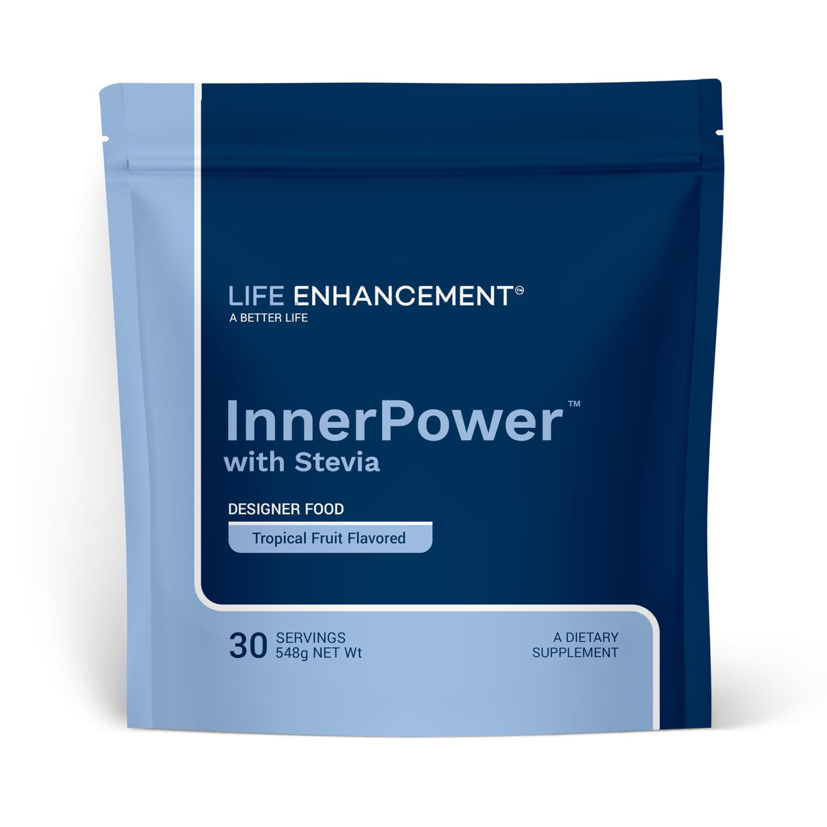 Life Enhancement InnerPower with Stevia Powder - 30 Servings