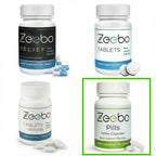 Zeebo Placebo Pills - Choose Tablet or Capsule Form