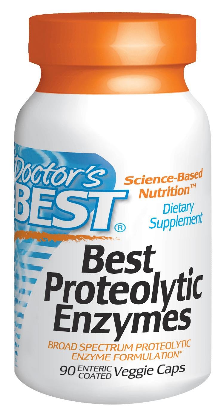Doctor's Best Proteolytic Enzymes - 90 Capsules