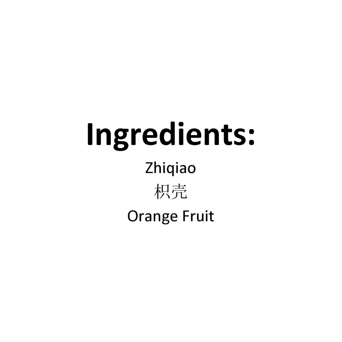 Xi Yao Peng Zhiqiao Fructus Aurantii Orange Fruit - 100g - image 4