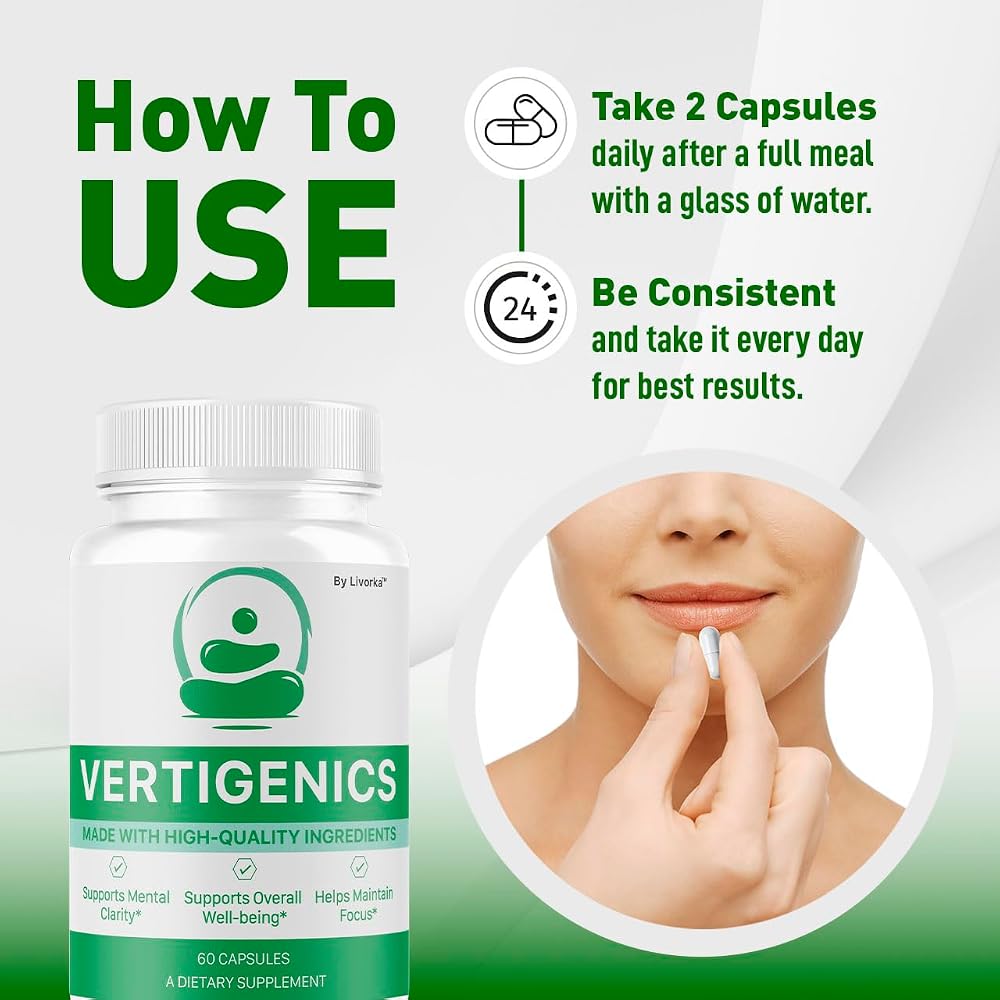 LIVORKA Vertigenics Supplement Capsules - 300 Capsules - image 3
