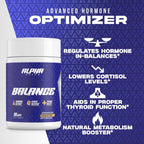 Alpha Supps Alpha Balance Hormonal Support - 90 Capsules - image 3