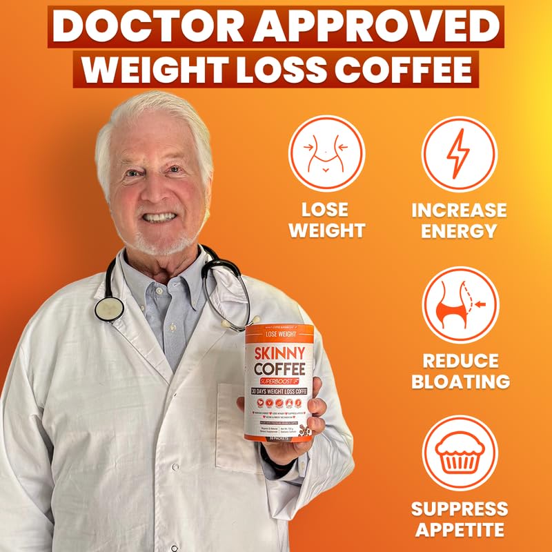 Skinny Coffee SuperBoost Weight Loss Coffee - 30 Servings - image 2