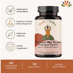 Peak + Valley Stress Relief Supplement with Adaptogens - 60 Capsules - image 7