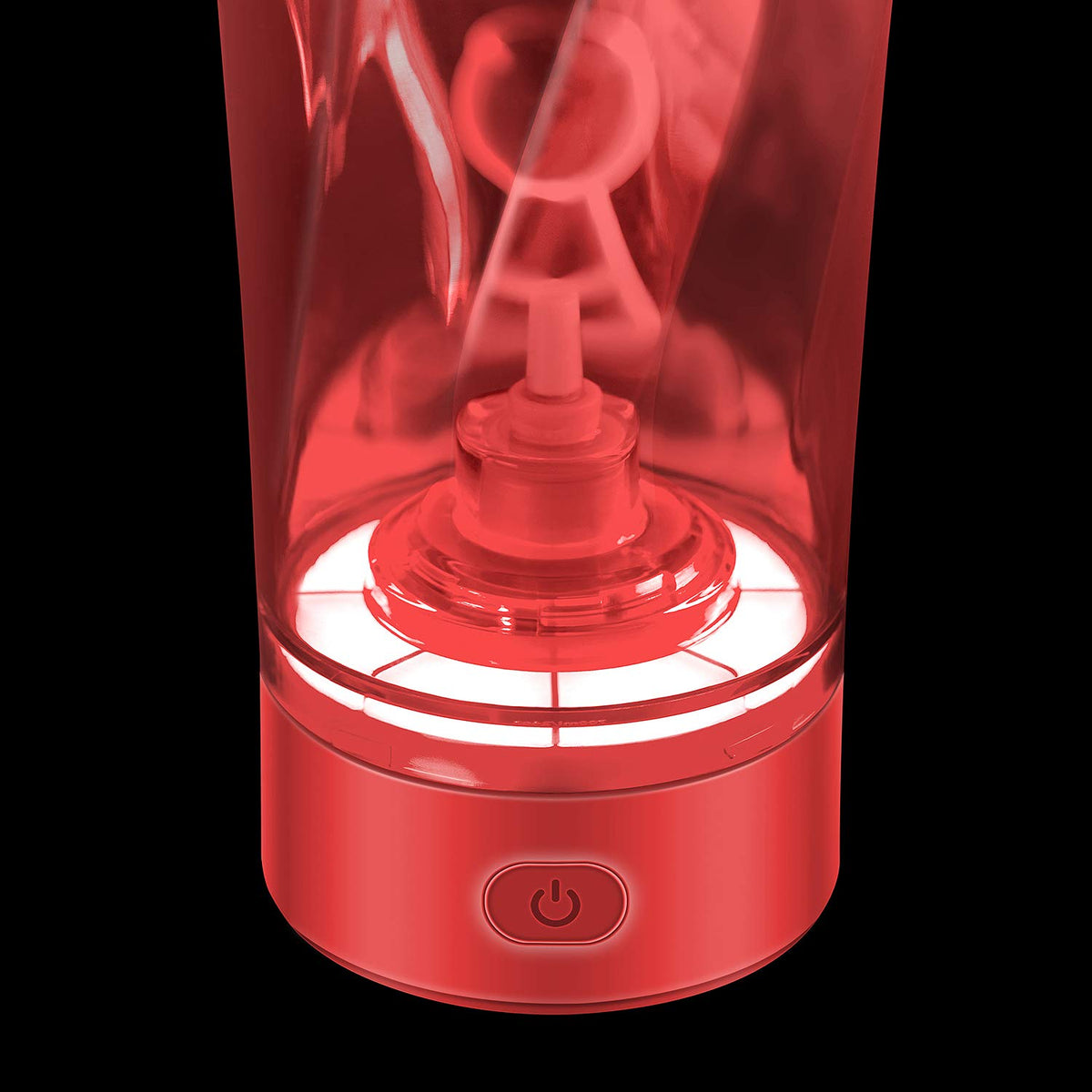 VOLTRX Premium Electric Protein Shaker Bottle 24 oz - Spore Red - image 4