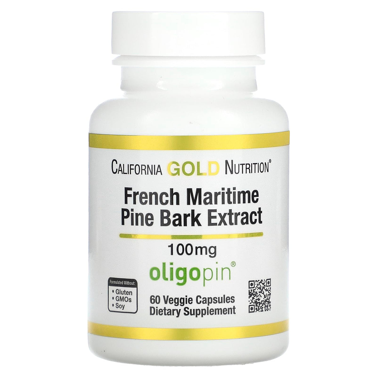 California Gold Nutrition French Maritime Pine Bark Extract