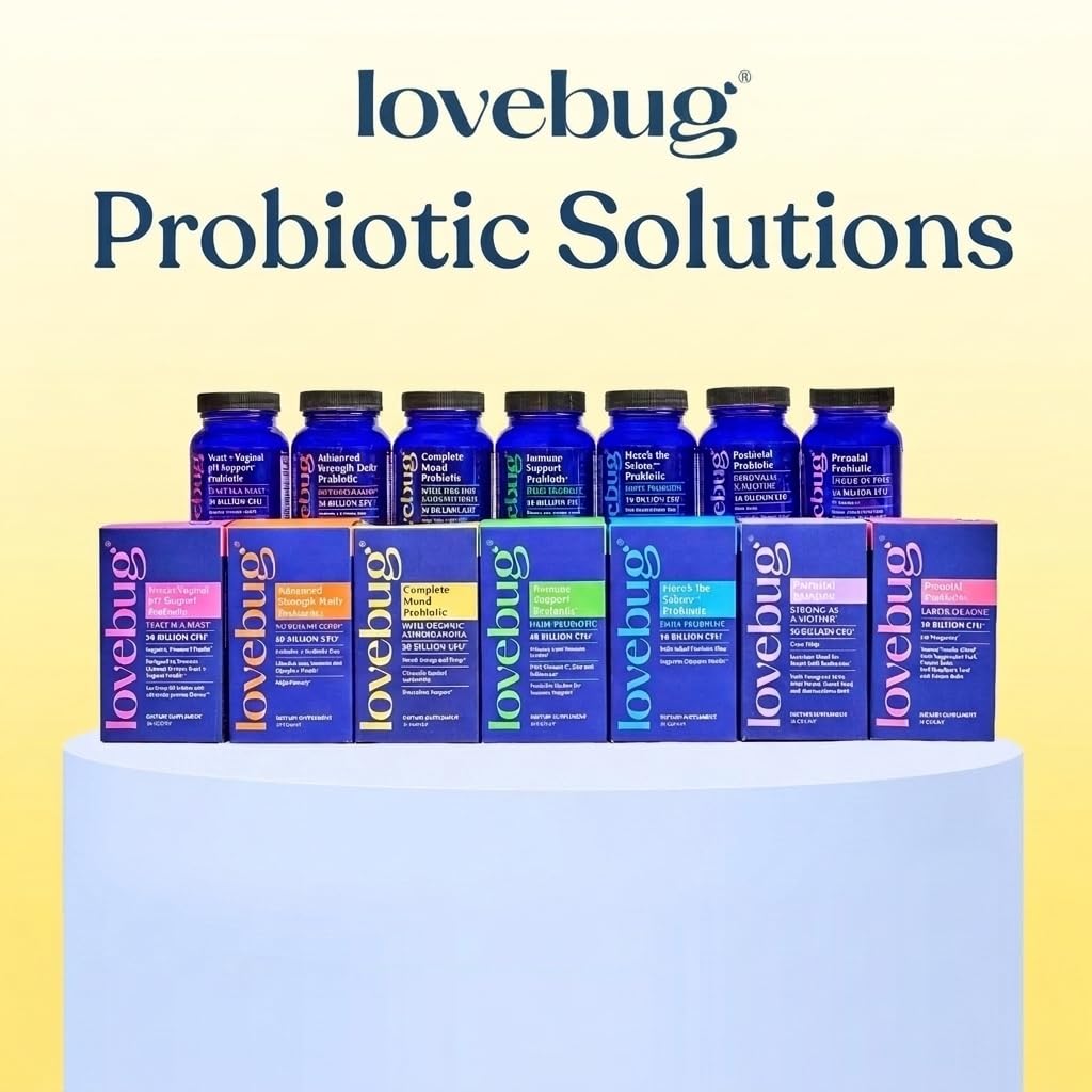 LOVEBUG Complete Mood Probiotic with Ashwagandha - 30 Capsules - image 8