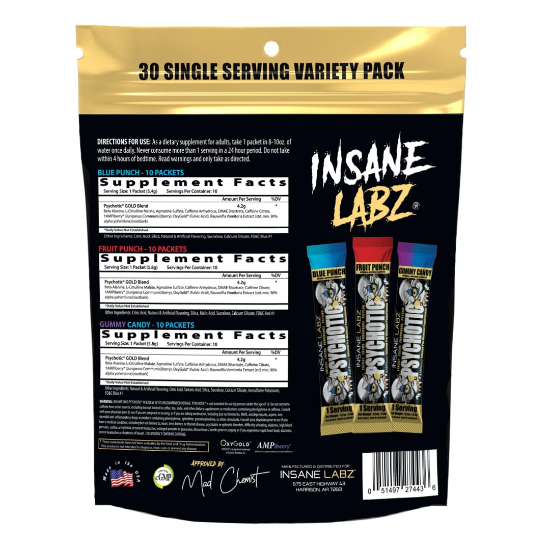 Insane Labz Psychotic Gold