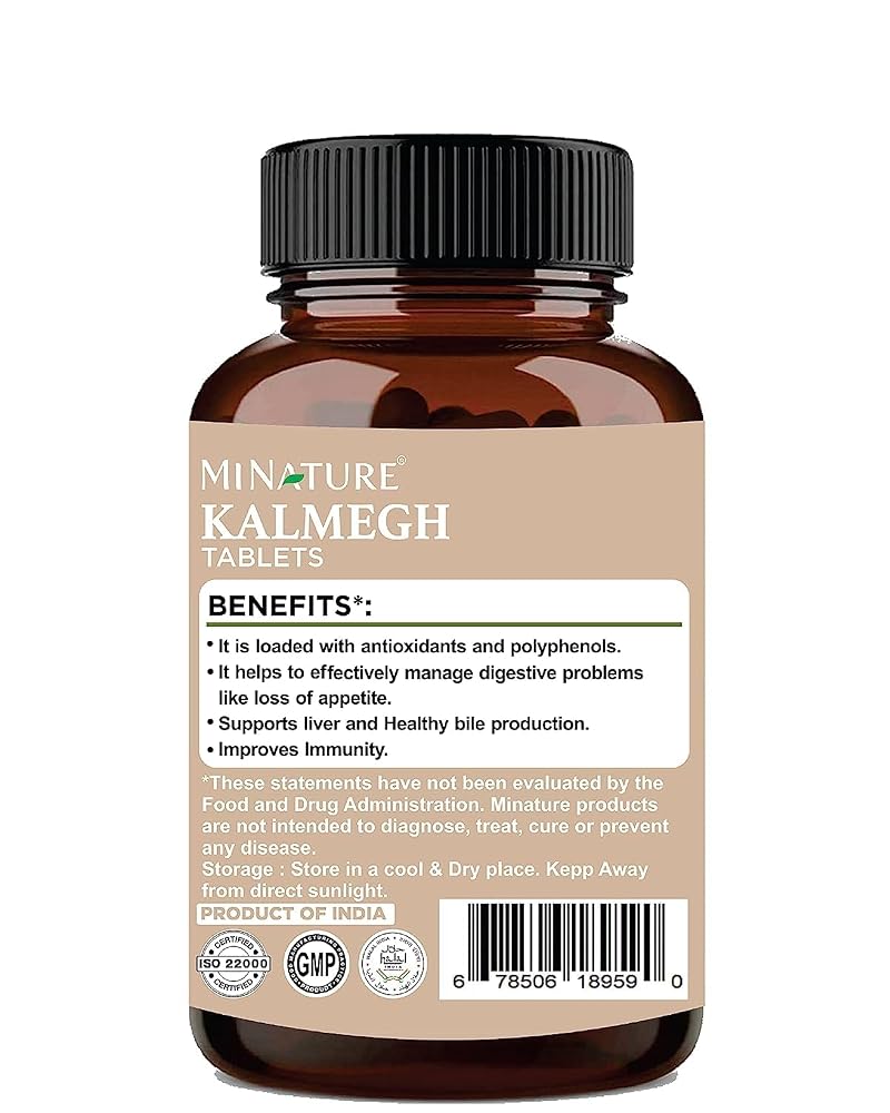 Sheltr Kalmegh Tablets - 90 Tablets - image 3