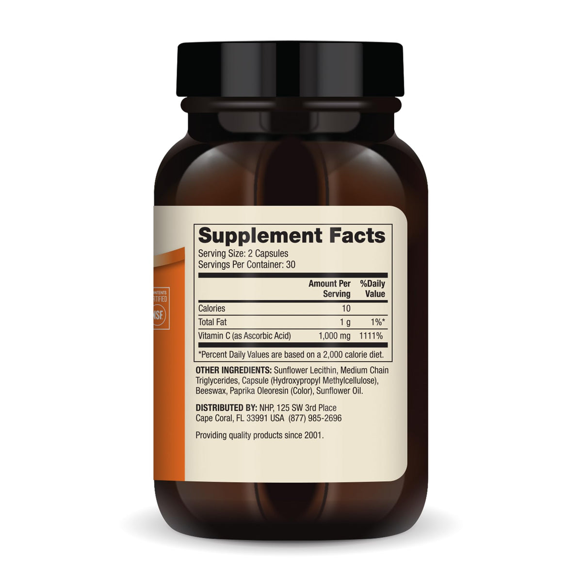 Dr. Mercola Liposomal Vitamin C, 1,000 mg