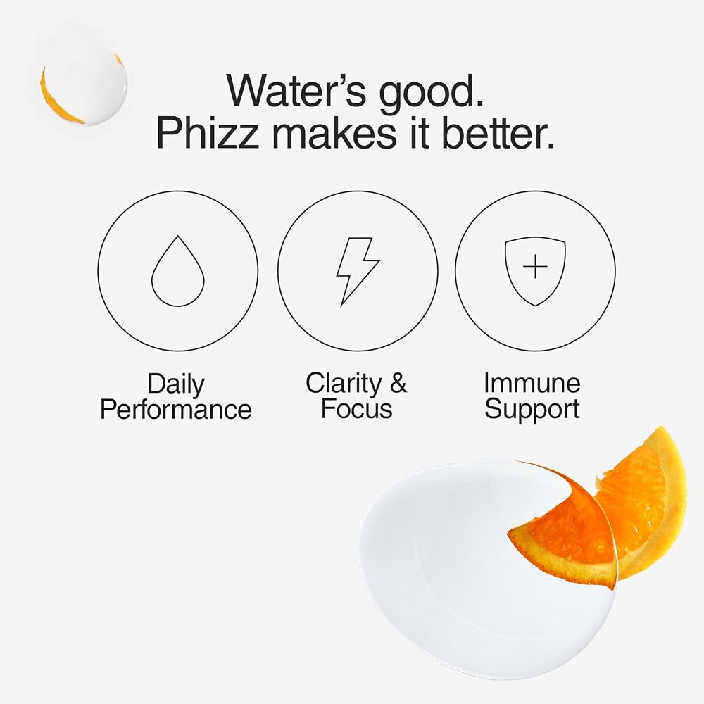 Phizz Electrolyte Multivitamin Rehydration Tablets Orange - 20 Tablets - image 6