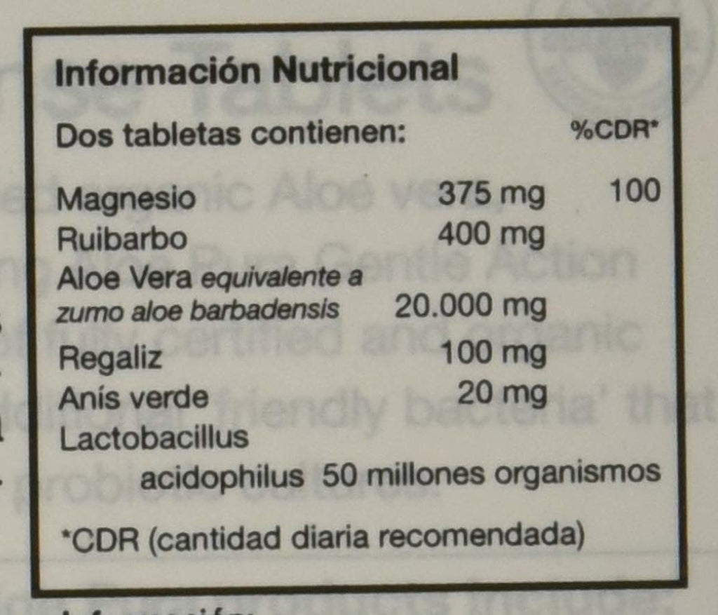 Aloe Pura Colax Tablets - 30 Tablets - image 7