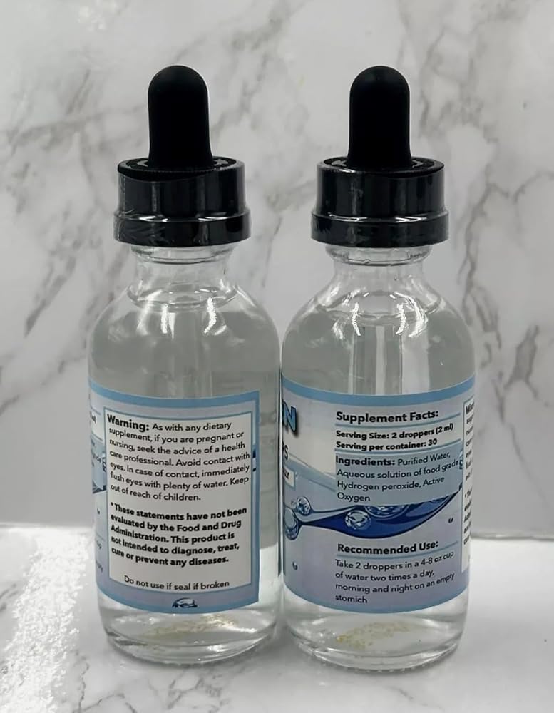 Oxygen O2 Liquid Drops - 1 Fl Oz - image 3